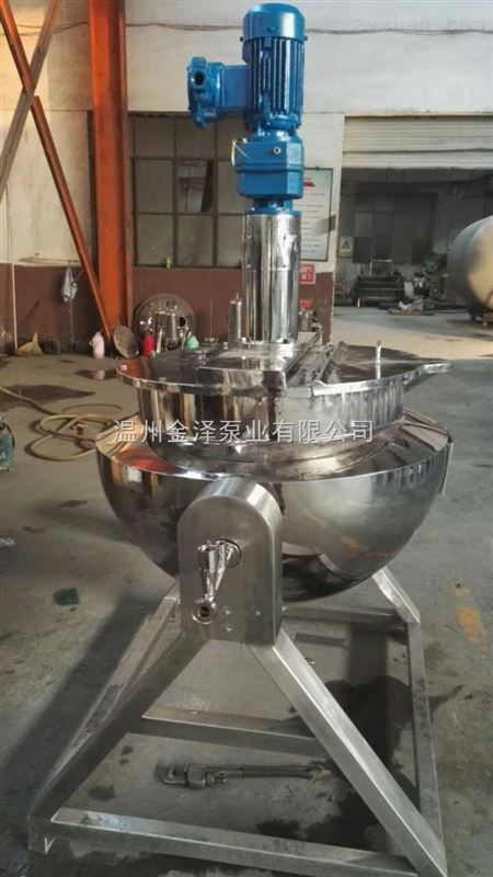 蒸汽加热可倾式夹层锅