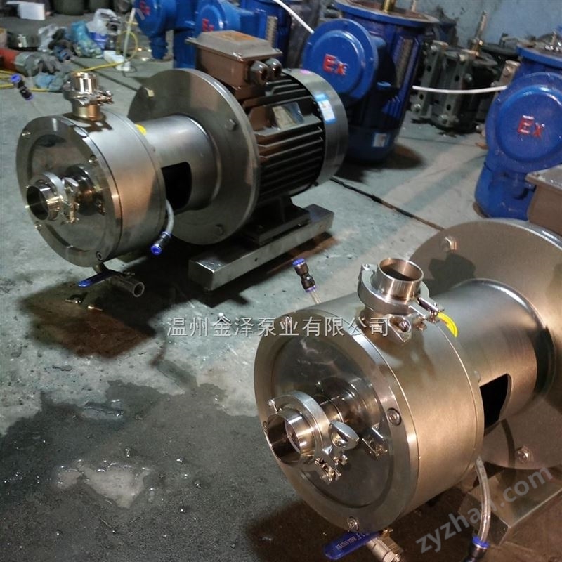 卫生级管线式乳化泵