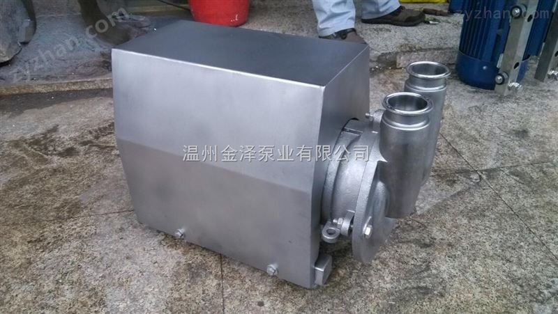 CIP回程自吸泵应用