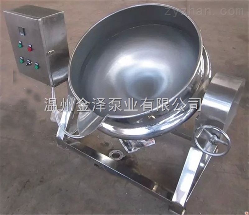 蒸汽加热可倾式夹层锅