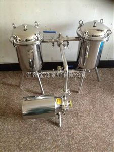 桶式双联过滤器 过滤设备