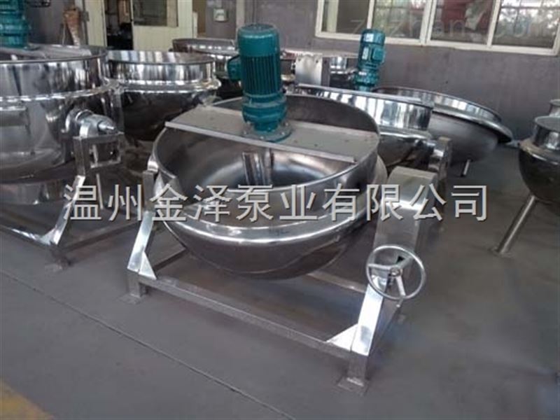 蒸汽加热可倾式夹层锅